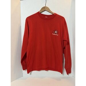 VTG 70s 80s HEF-T L/S Shirt Men Large Centrifuge Science Lab Made In USA 129